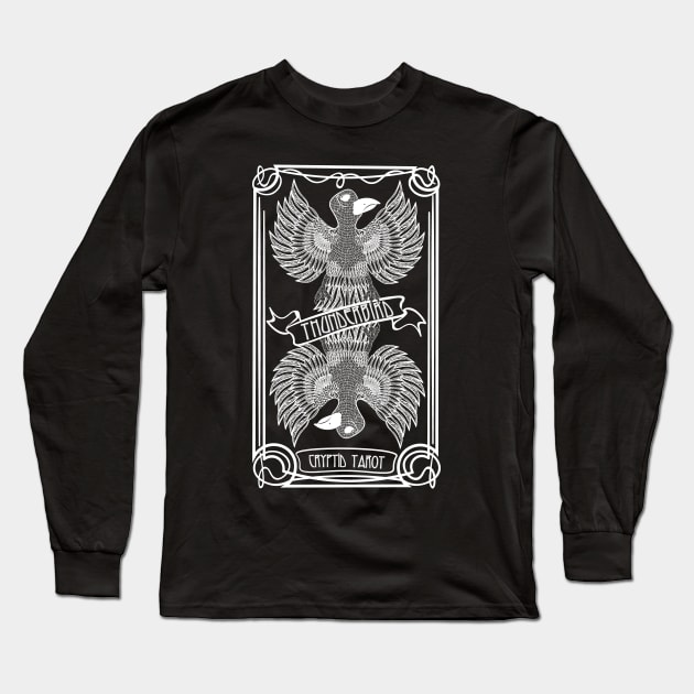 Cryptid Tarot Series: Thunderbird Long Sleeve T-Shirt by Desdymona